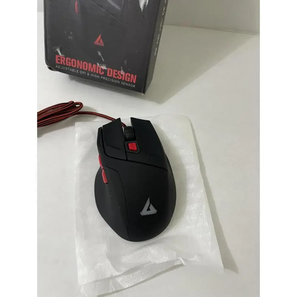 GTRACING Gaming Mouse Wired 7200 Dpi 6 Key, Led Breathing Light, Gt790